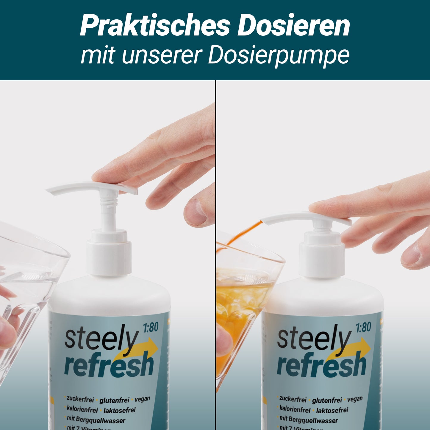 Dosierpumpe für SteelyRefresh